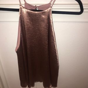 Shiny tank top